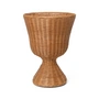 Ferm Living - Agnes Flower stand woven, h 45 cm, natural