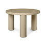 ferm Living - Post Coffee table Ø 65 x H 41 cm, cashmere
