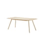 OUT Objekte unserer Tage - Meyer Extendable table, 180 - 270 cm, ash waxed with white pigment