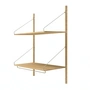 Frama - Library Shelf H 114,8 cm, natural oak (Hanger Section)