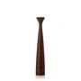 applicata - Blossom Candlestick, rose / smoked oak