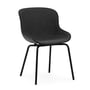 Normann Copenhagen - Hyg Chair Front upholstery, black (Main Line Flax 16)