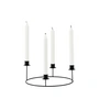 House Doctor - Ring Candlestick, Ø 27 cm, black