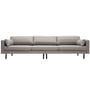 Nuuck - Mette, 4 seater sofa, light gray