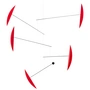 Flensted Mobiles - Tango Mobile, red / black
