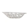 Bloomingville - Foligno Bowl L 27 x H 6 x W 14 cm, white