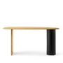 Audo - Eclipse Desk, natural oak / black
