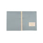 Nobodinoz - Mozart changing mat, 50 x 68 cm, stone blue