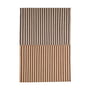 Nanimarquina - Ceras 3 Kilim wool rug, 240 x 170 cm, striped, red / blue