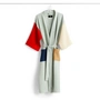 HAY - Waffle Bathrobe multicolor, glacier