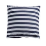 HAY - Été pillowcase, 80 x 80 cm, midnight blue / light gray