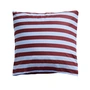 HAY - Été Pillowcase, 80 x 80 cm, bordeaux / sky blue