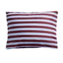 HAY - Été Pillowcase, 50 x 70 cm, bordeaux / sky blue