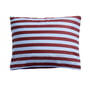 HAY - Été Pillowcase, 50 x 60 cm, bordeaux / sky blue