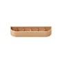 Audo - Epoch Wall coat rack, L 50 cm, natural oak