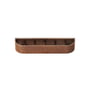 Audo - Epoch Wall coat rack, L 50 cm, dark stained oak