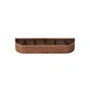 Audo - Epoch Wall coat rack, L 50 cm, dark stained oak