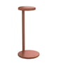 Flos - Oblique LED table lamp, H 35 cm, rust red