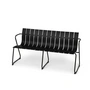 Mater - Ocean Bench, 157 x 58 cm, black