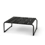 Mater - Ocean Lounge Table, 70 x 70 cm, black