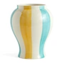 HAY - Sobremesa Vase L, green / yellow