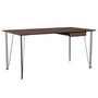 Fritz Hansen - FH3605 Desk incl. drawer, chrome / walnut lacquered