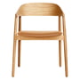 Andersen Furniture - AC2 Chair, oak matt lacquered / leather cognac