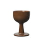 ferm Living - Floccula Wine glass, brown