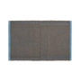 HAY - Tapis Doormat, chestnut / blue