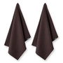 Humdakin - Organic cotton tea towel, 45 x 70 cm, coco (set of 2)