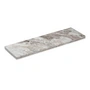 Humdakin - Marble serving board rectangular, Kerteminde, 45 x 14 cm, brown