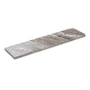 Humdakin - Marble serving board rectangular, Stockholm, 55 x 14 cm, brown