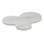 Humdakin - Skagen Marble tray, 26 x 23 cm, natural