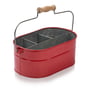 Humdakin - Utensils container, 30 x 19 x 13 cm, red