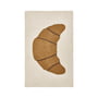 OYOY - Croissant Children's carpet 120 x 75 cm, brown
