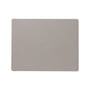 LindDNA - Placemat Square L 35 x 45 cm, Serene ash gray