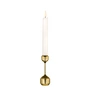 Lind DNA - Silhouette Candlestick, Ø 4,2 x H 12 cm, gold plated