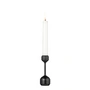 Lind DNA - Silhouette Candlestick, Ø 4.2 x H 12 cm, black