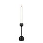 Lind DNA - Silhouette Candlestick, Ø 4,2 x H 14,5 cm, black