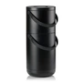 Zone Denmark - Circular Trash can, 22 + 12 l., black