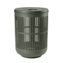 Zone Denmark - Ume Laundry basket incl. lid, H 54 cm, olive green