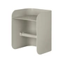 Mette Ditmer - Carry Toilet paper holder with shelf, sand grey
