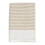 Mette Ditmer - Grid Bath towel 70 x 140 cm, sand / off-white