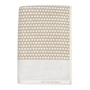 Mette Ditmer - Grid Bath towel 70 x 140 cm, sand / off-white