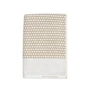 Mette Ditmer - Grid Towel 50 x 100 cm, sand / off-white