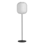 HAY - Common Floor lamp, base black / rice paper lampshade, Ø 42 x 50 cm