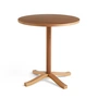 HAY - Pastis Dining table, Ø 70 x 74 cm, walnut