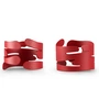 Alessi - Barkring Napkin holder, red (set of 2)
