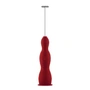 Alessi - Pulcina Milk frother, red