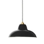Anglepoise - Original 1227 Midi Wide Brass pendant lamp, Ø 40 cm, jet black